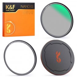 Filtr magnetyczny polaryzacyjny CPL K&F Concept Nano X 49mm