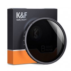     Filtr szary regulowany K&F Concept (ND2-ND400) 40.5mm