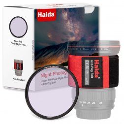     Zestaw nocny Haida z opaską grzewczą i filtrem Clear Night 67mm