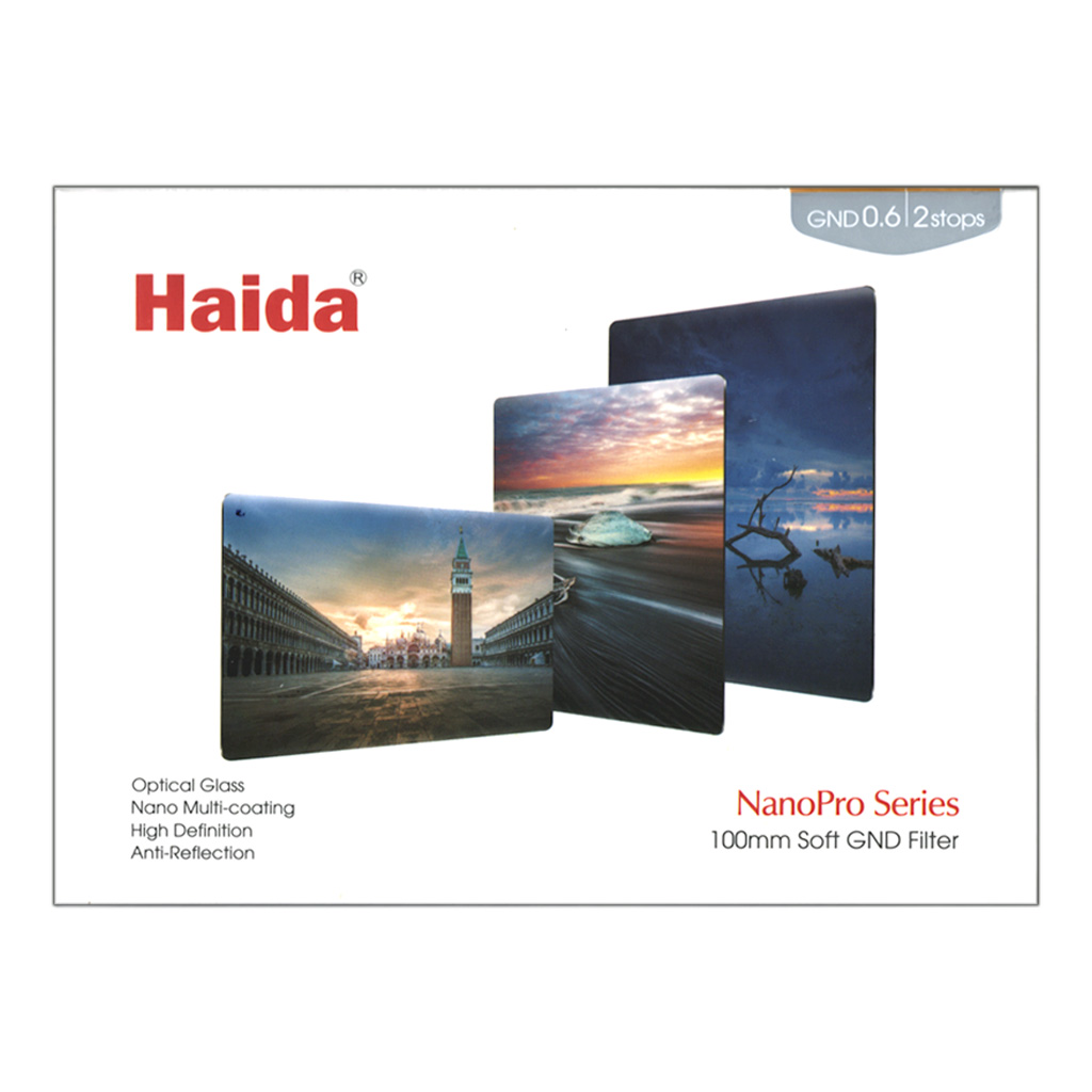        Filtr połówkowy szary Haida NanoPro MC ND4 / ND 0.6 Grad Soft (100x150)