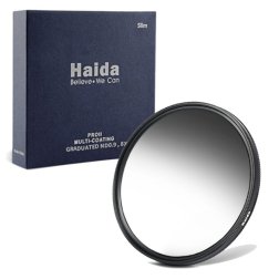        Filtr połówkowy szary Haida PROII GND8 Slim 58mm