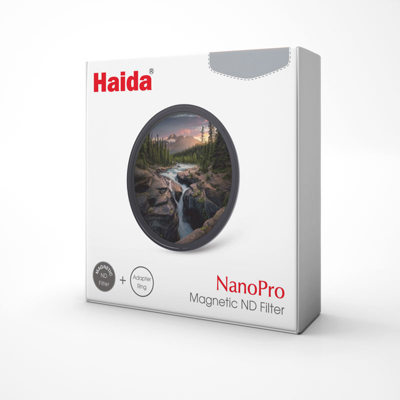       Filtr szary ND 3.0 magnetyczny Haida NanoPro 72mm (z adapterem)