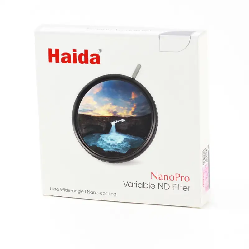        Filtr szary regulowany Haida NanoPro Variable ND (3.5-9stop) 55mm 