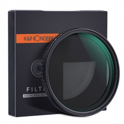      Filtr szary regulowany K&F Concept Nano X (ND2-ND32) 40.5mm