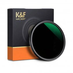     Filtr szary regulowany K&F Concept (ND8-ND2000) 67mm