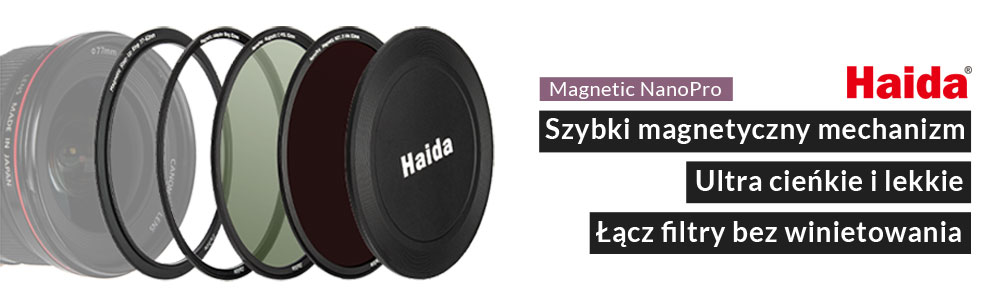 filtry magnetyczne okrągłe Haida NanoPro