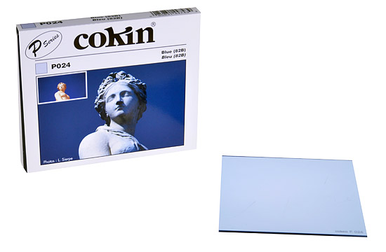         P024 - Filtr niebieski 82B Cokin P