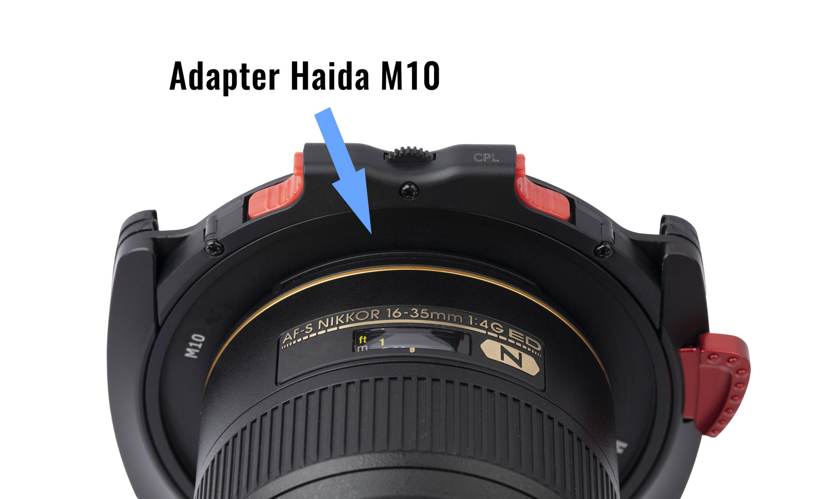 OUTLET Pierścień (adapter) 55mm Haida M10