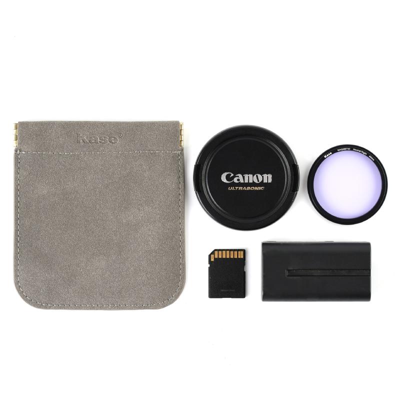        Saszetka Kase na filtr, karty SD i drobne akcesoria fotograficzne